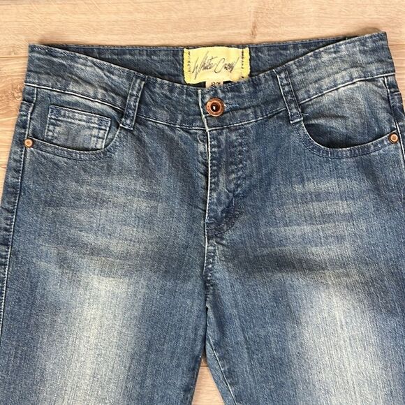 White Crow Flared Leg Indie Boho Jeans Size 27 - Picture 3 of 10